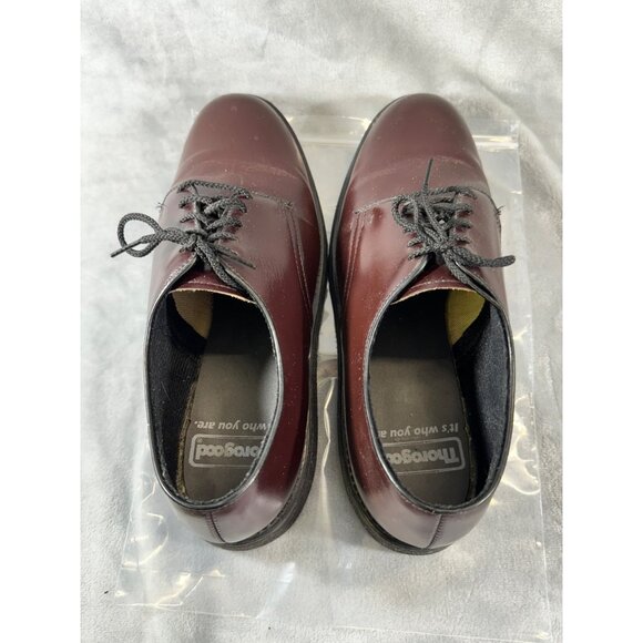 thorogood mens shoes size 7W vibram brown leather shoes - Picture 6 of 16